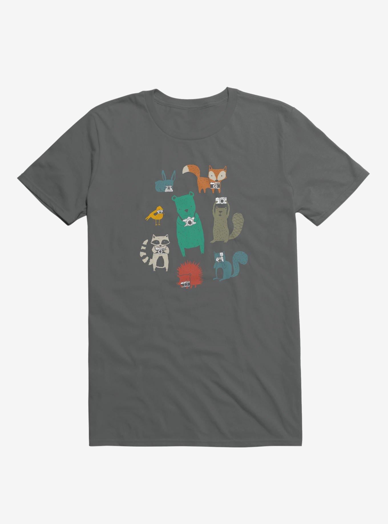 Wildlife Observation T-Shirt, ASPHALT, hi-res