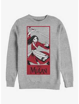 Disney Mulan Bold Spirit Crew Sweatshirt, , hi-res