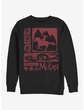 Disney Mulan Mulan Block Crew Sweatshirt, , hi-res