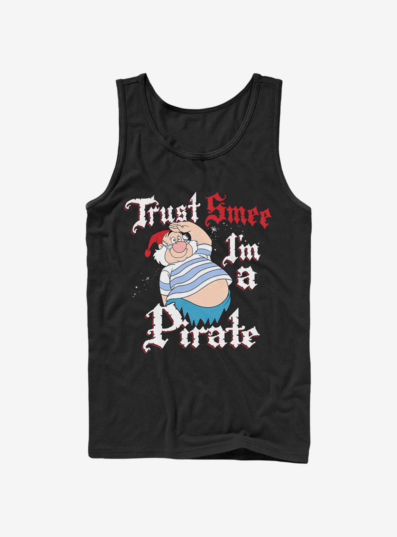 Disney Peter Pan Smee Pirate Tank, BLACK, hi-res