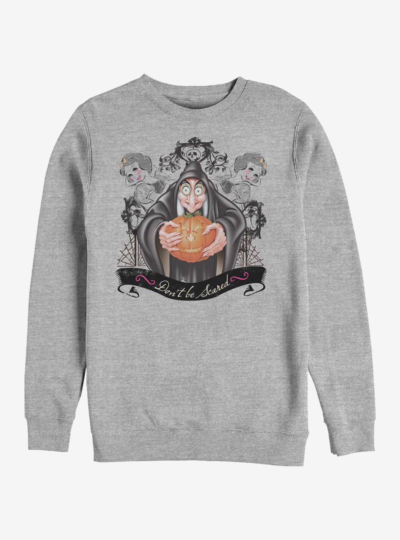 Disney Snow White No Scare Crew Sweatshirt, ATH HTR, hi-res