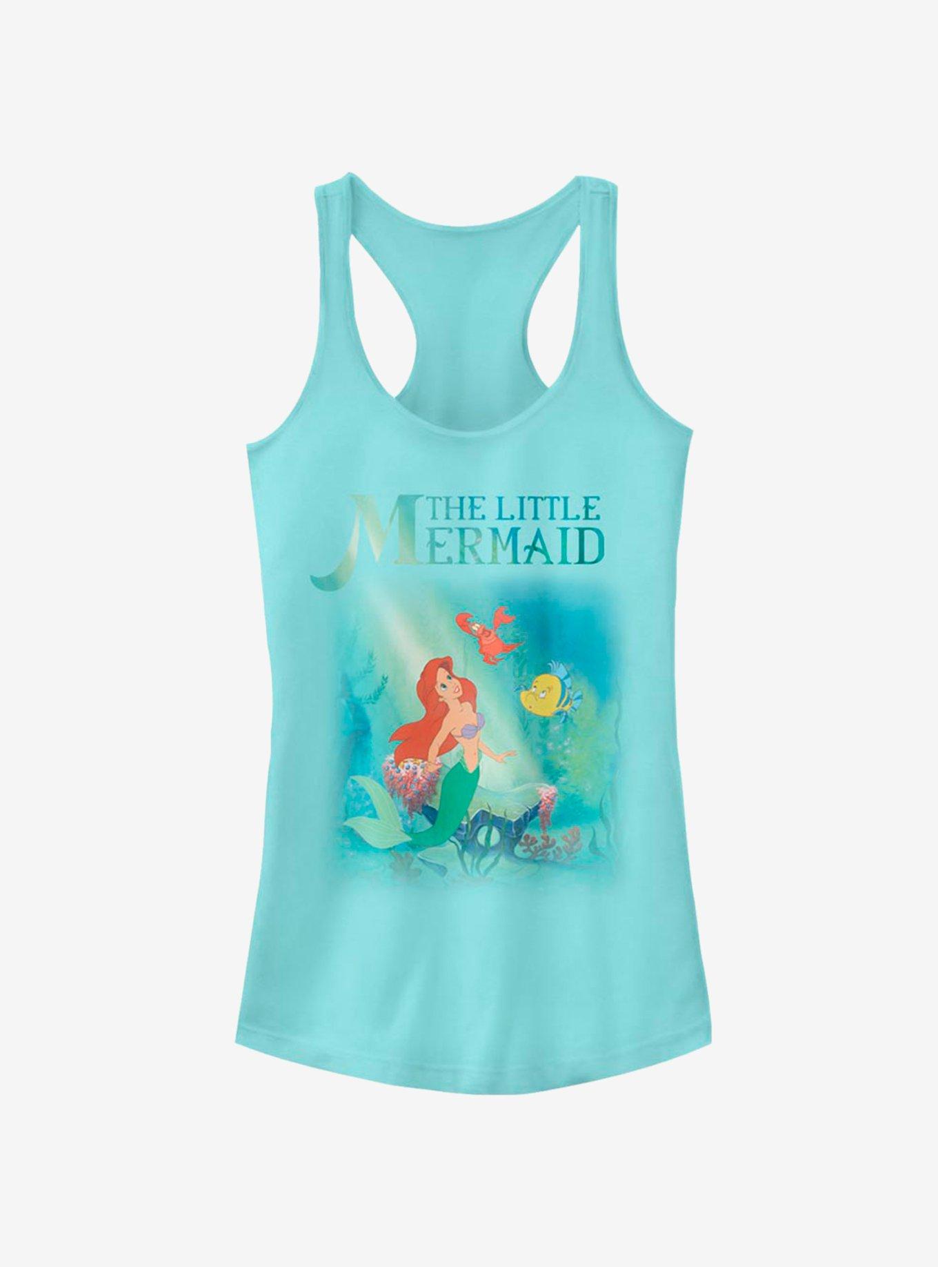 Disney The Little Mermaid Little Mermaid Trio Girls Tank, CANCUN, hi-res