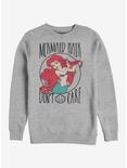 Disney The Little Mermaid Mermaid Hair Crew Sweatshirt, ATH HTR, hi-res