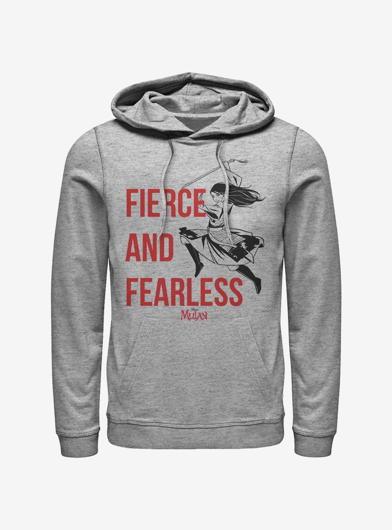 Disney Mulan Fierce And Fearless Hoodie