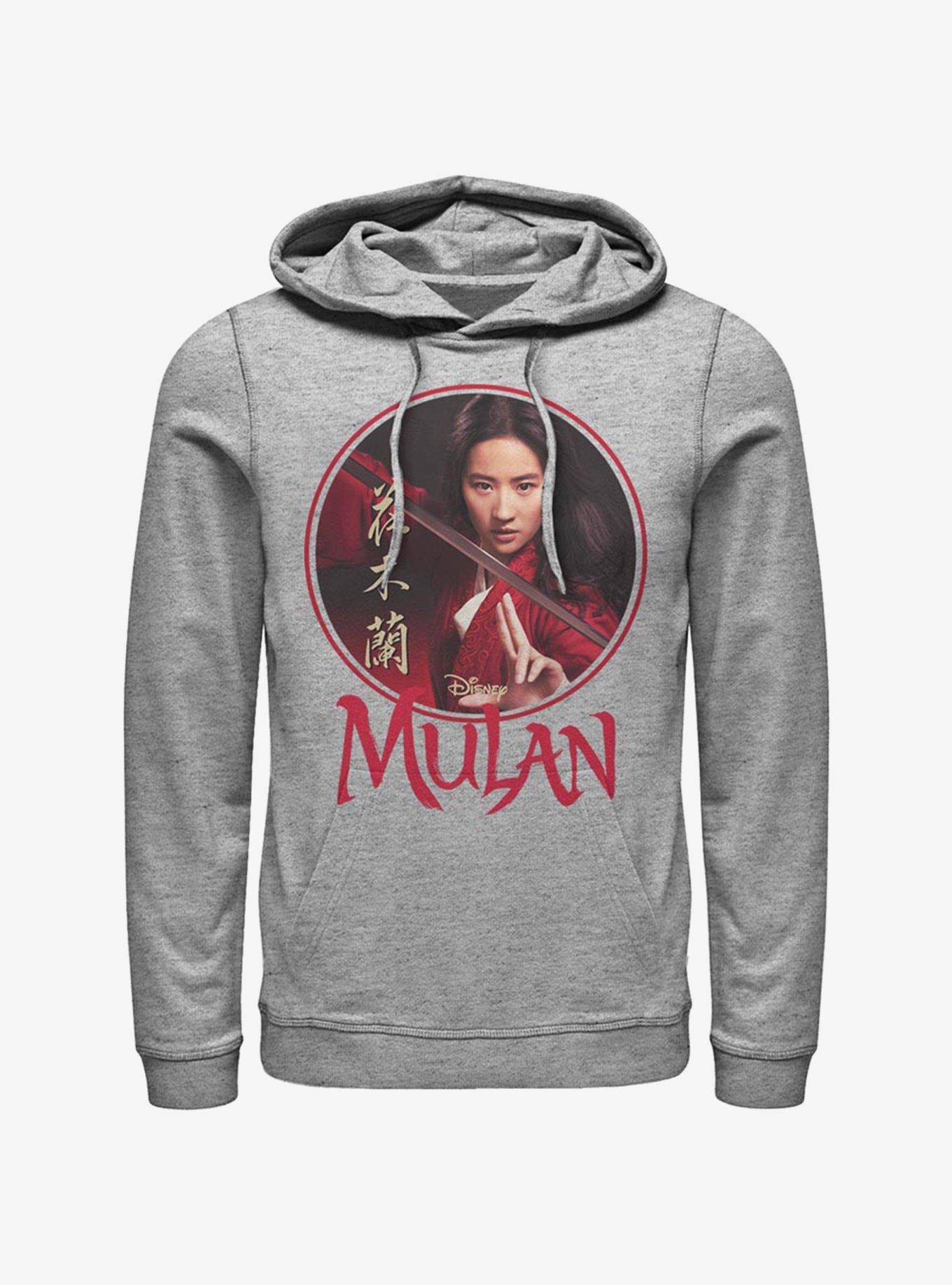 Disney Mulan Mulan Sphere Hoodie, ATH HTR, hi-res