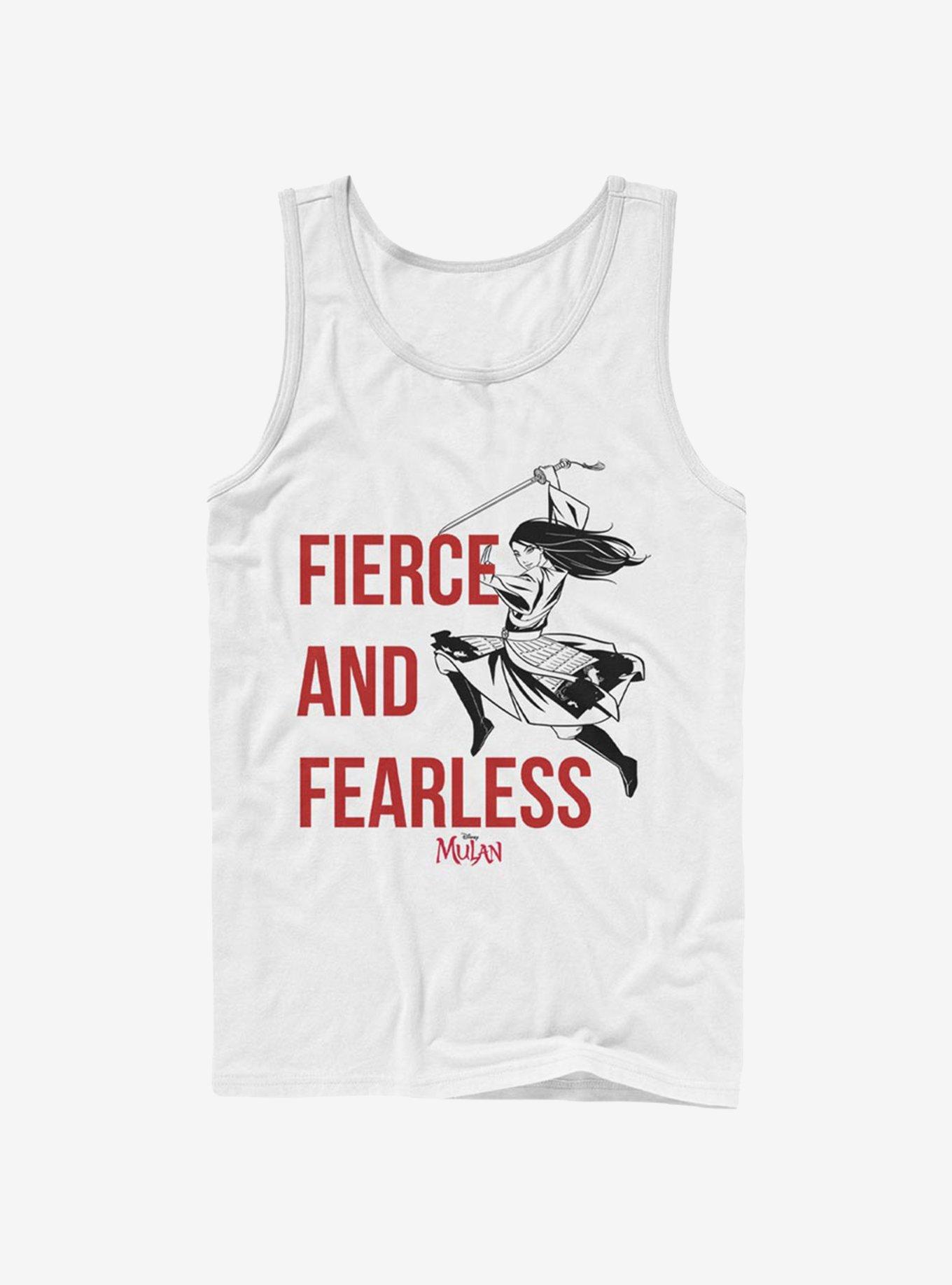 Disney Mulan Fierce And Fearless Tank, , hi-res