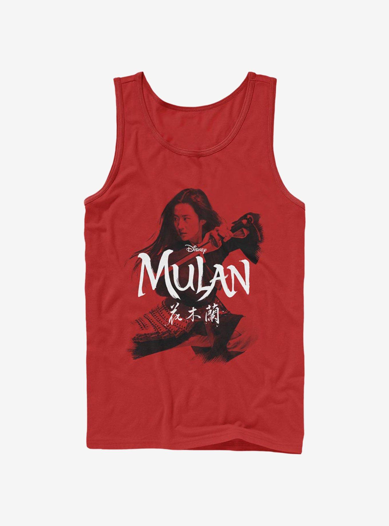 Disney Mulan Fighting Stance Tank, , hi-res