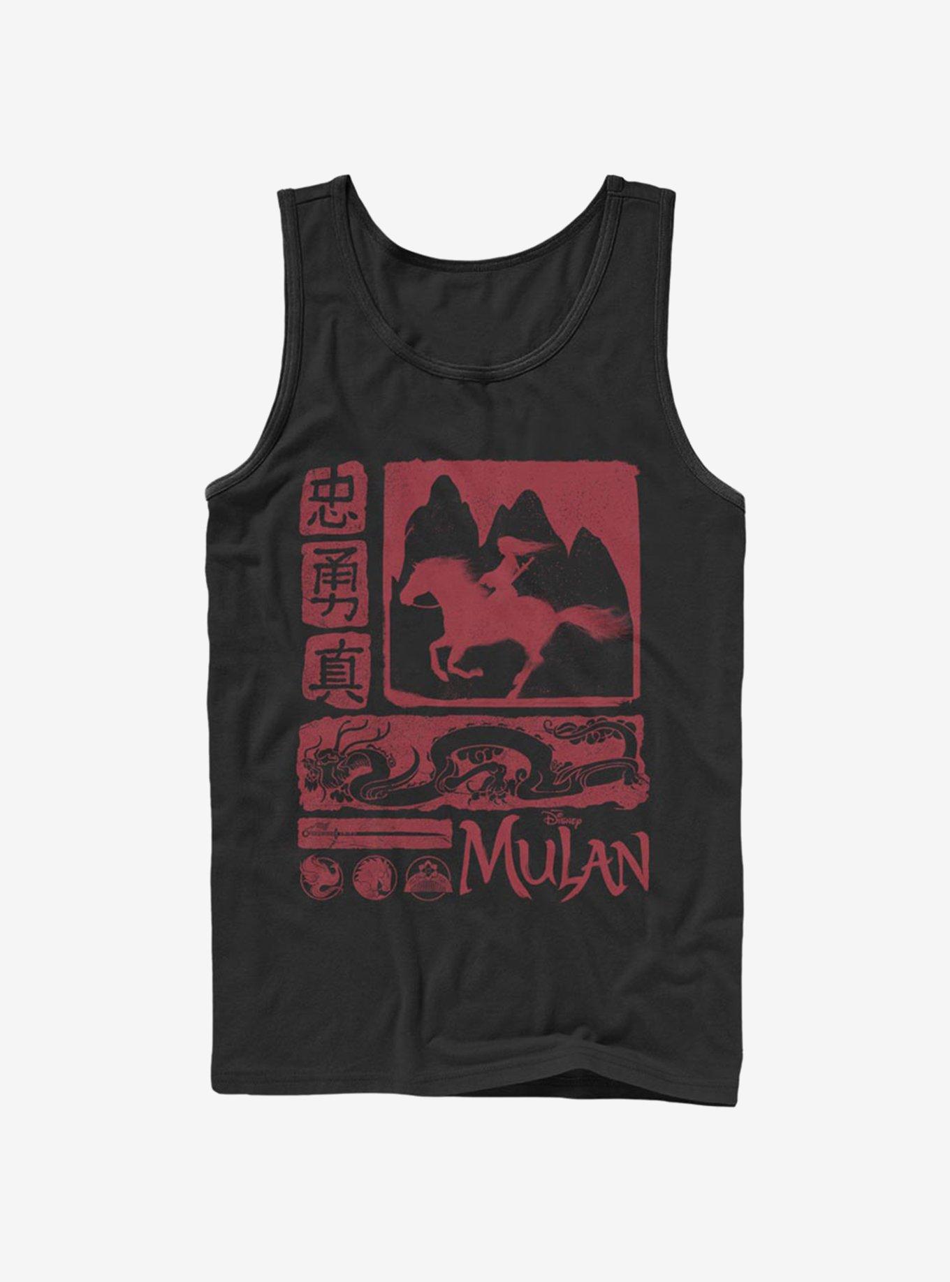 Disney Mulan Mulan Block Tank, , hi-res