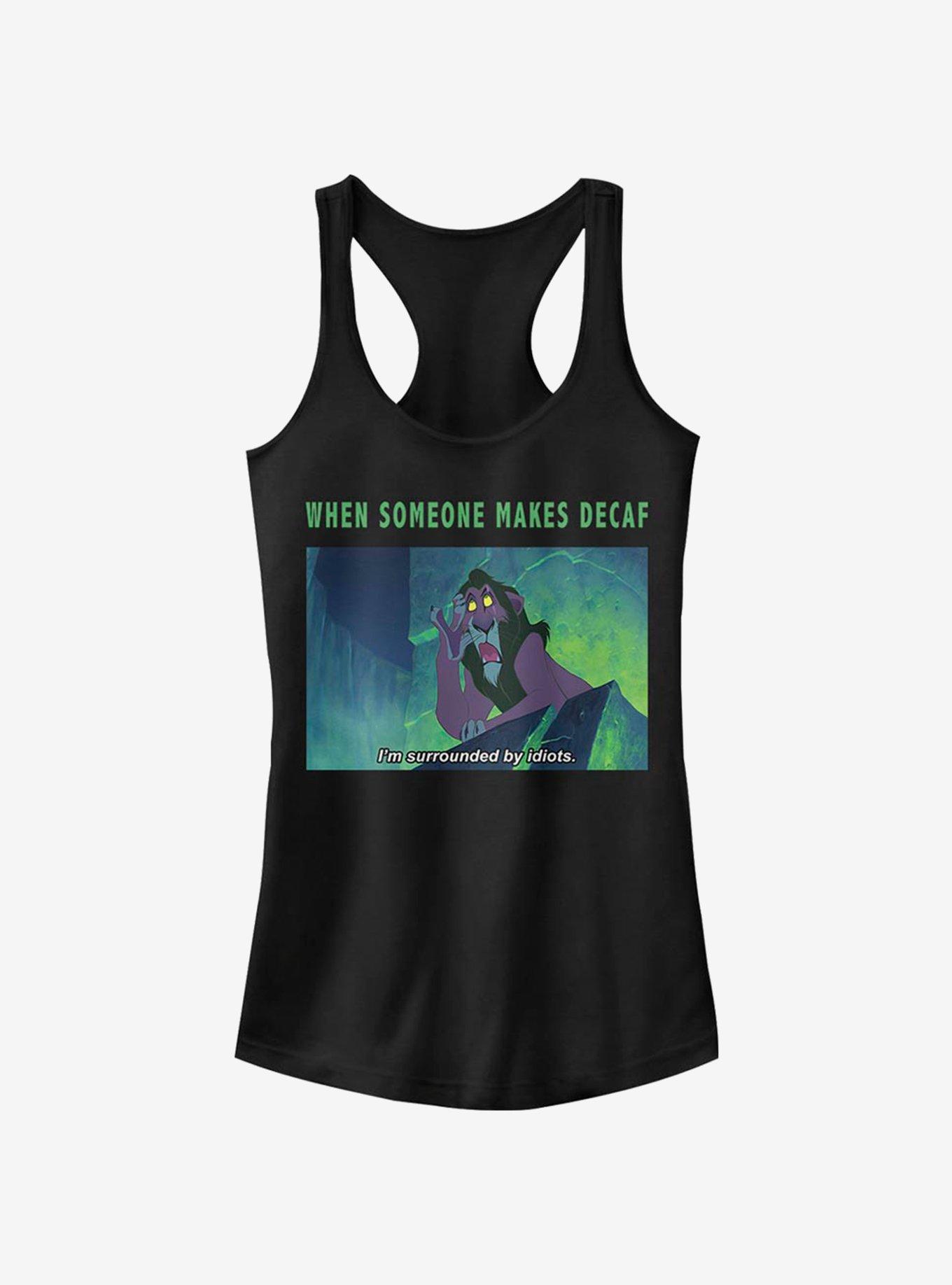 Disney Villains Scar Meme Girls Tank, BLACK, hi-res