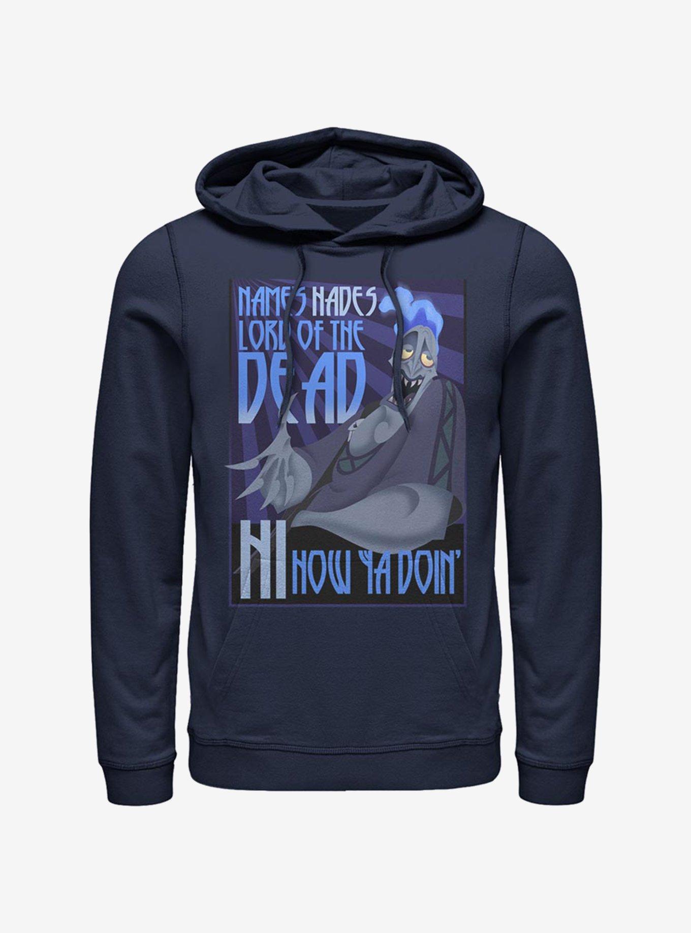 Disney Villains Names Hades Hoodie, NAVY, hi-res