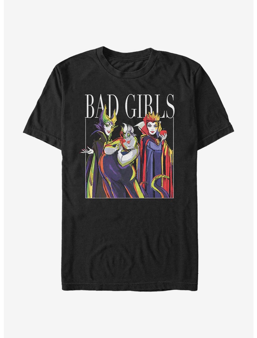 Disney Villains Bad Girls Pose T-Shirt, BLACK, hi-res