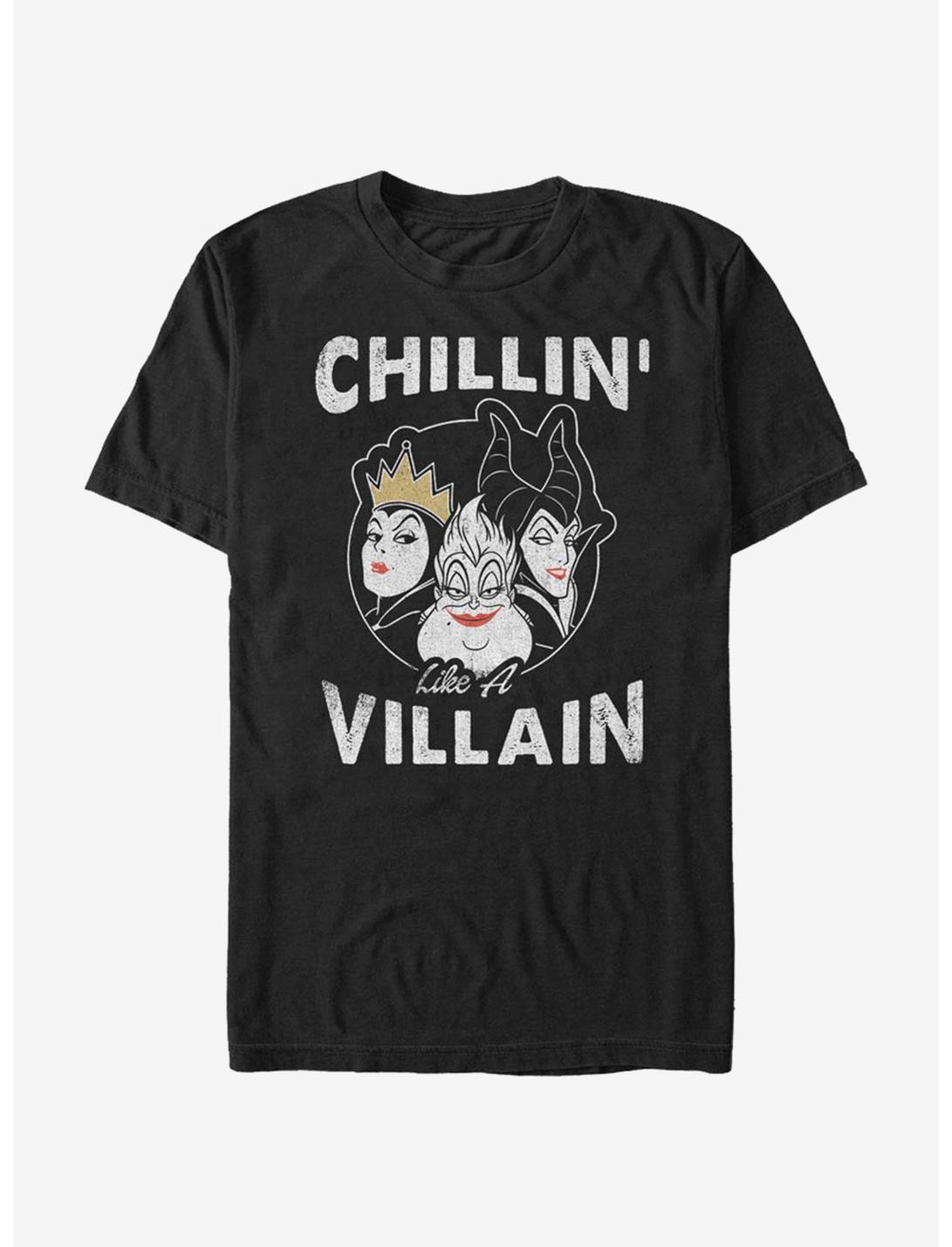 Disney Villains Chillin T-Shirt, BLACK, hi-res