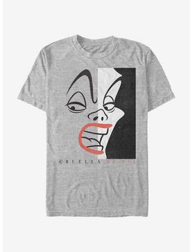 Disney Villains Cruella Cover T-Shirt, ATH HTR, hi-res