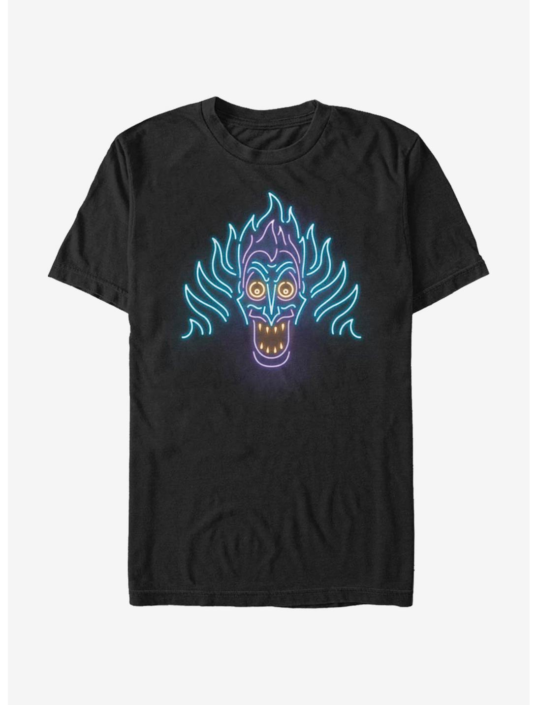 Disney Villains Neon Hades T-Shirt, BLACK, hi-res