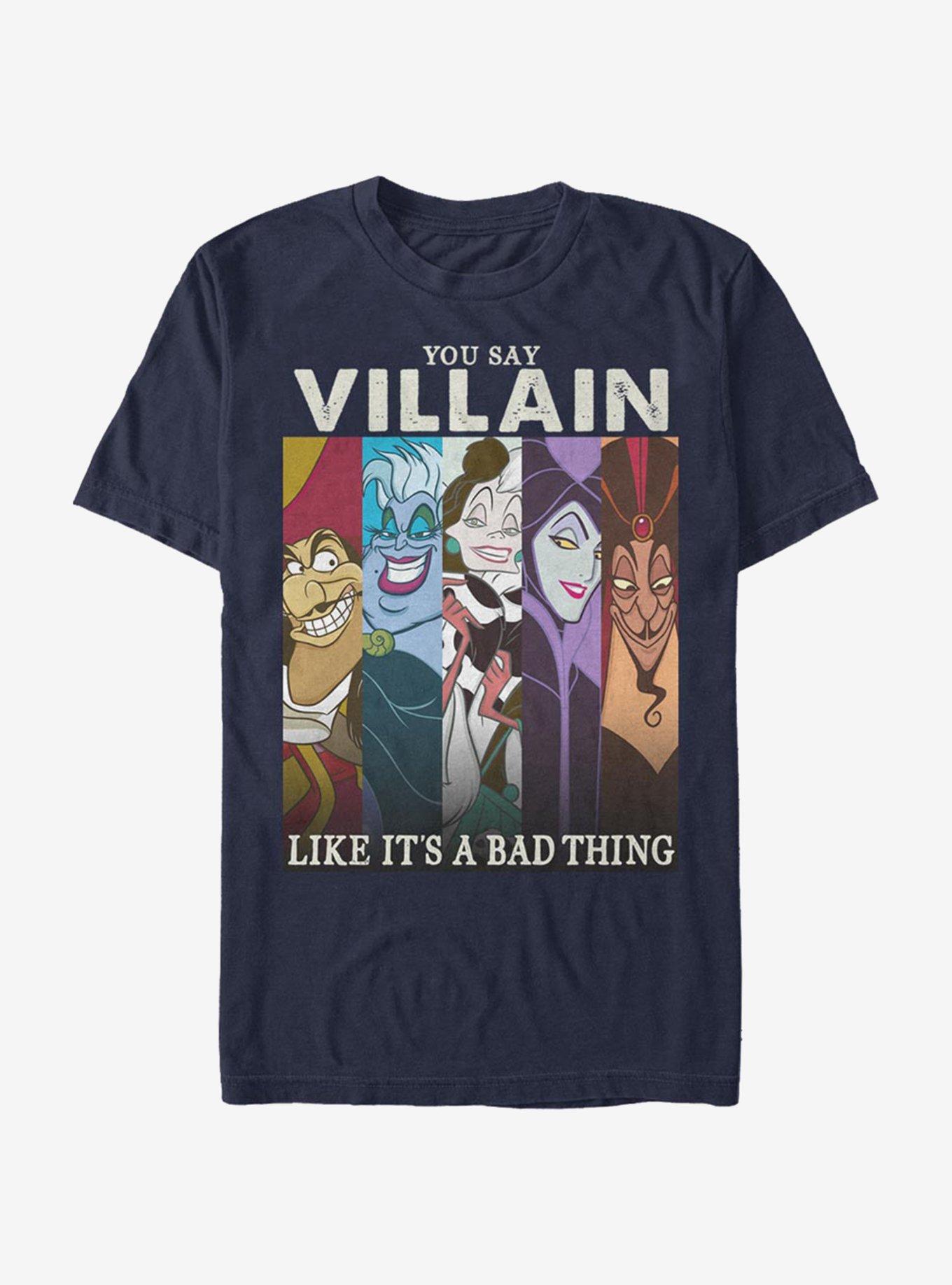 Disney Villains Villain Like Bad T-Shirt - BLUE | Hot Topic