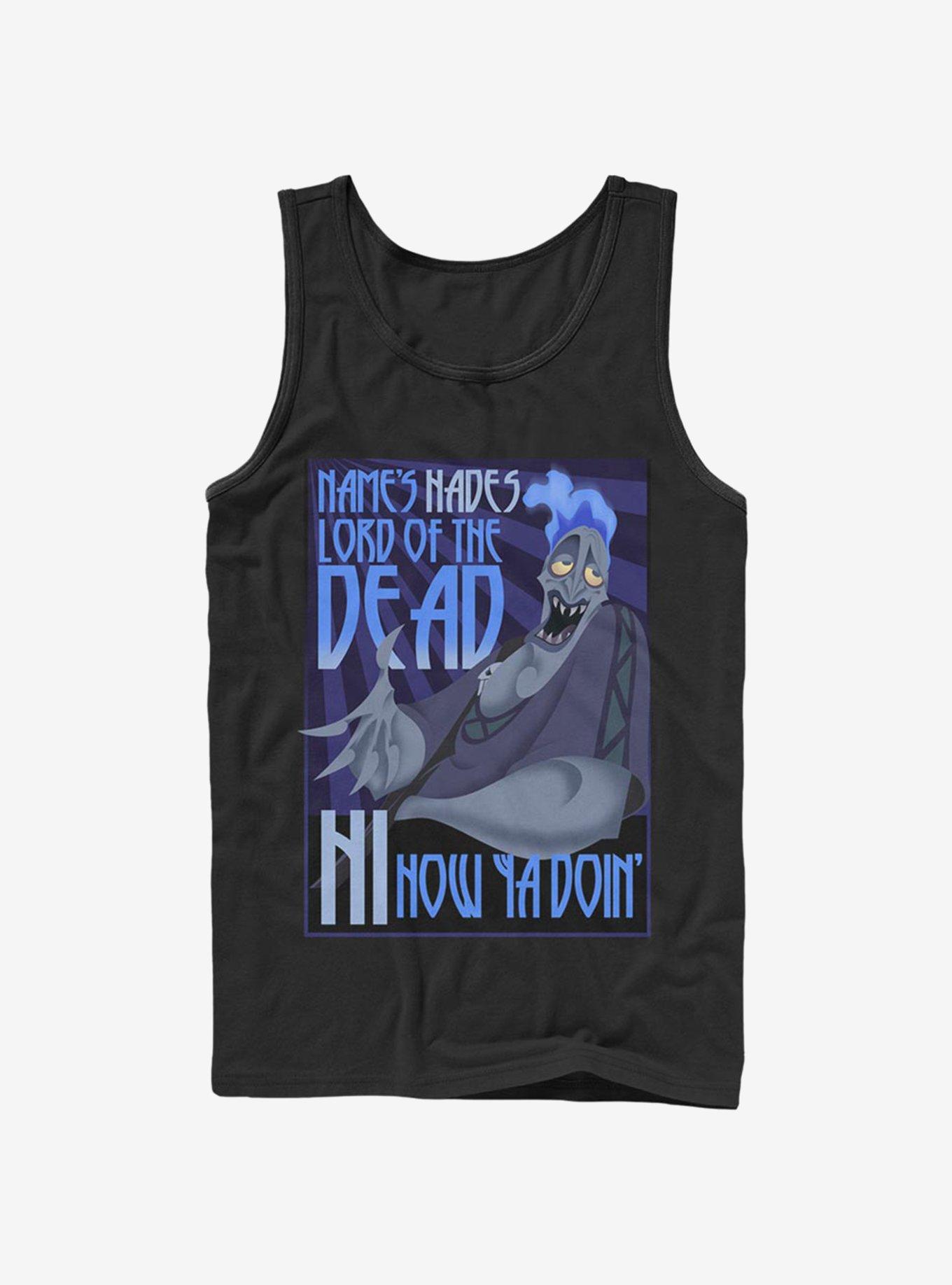 Disney Villains Names Hades Tank, BLACK, hi-res