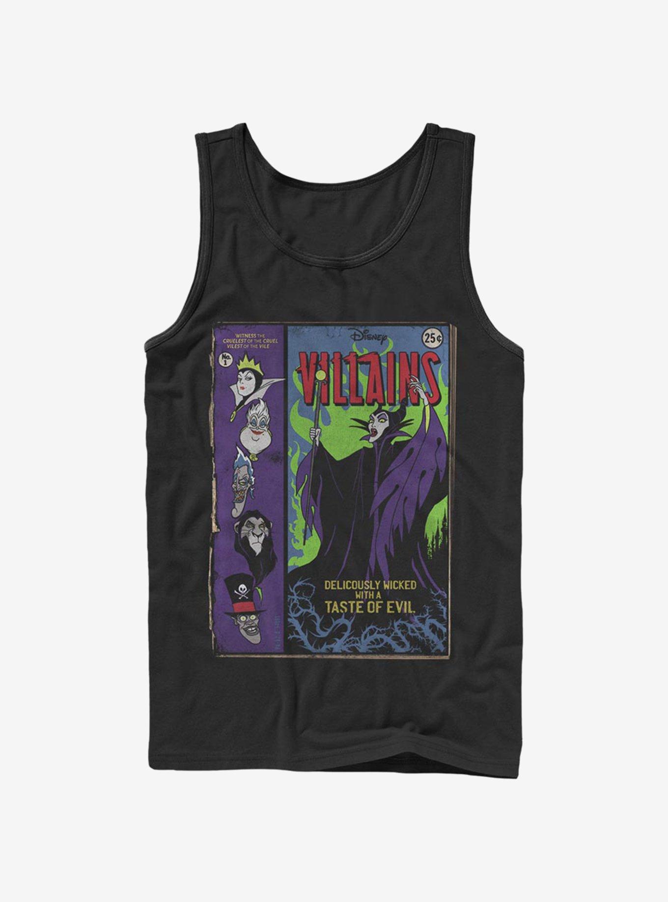 Disney Villains Spell Castor Tank, BLACK, hi-res