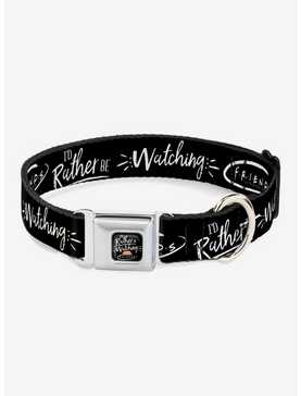 Friends The Television Series Logo Seatbelt Buckle Dog Collar, , hi-res
