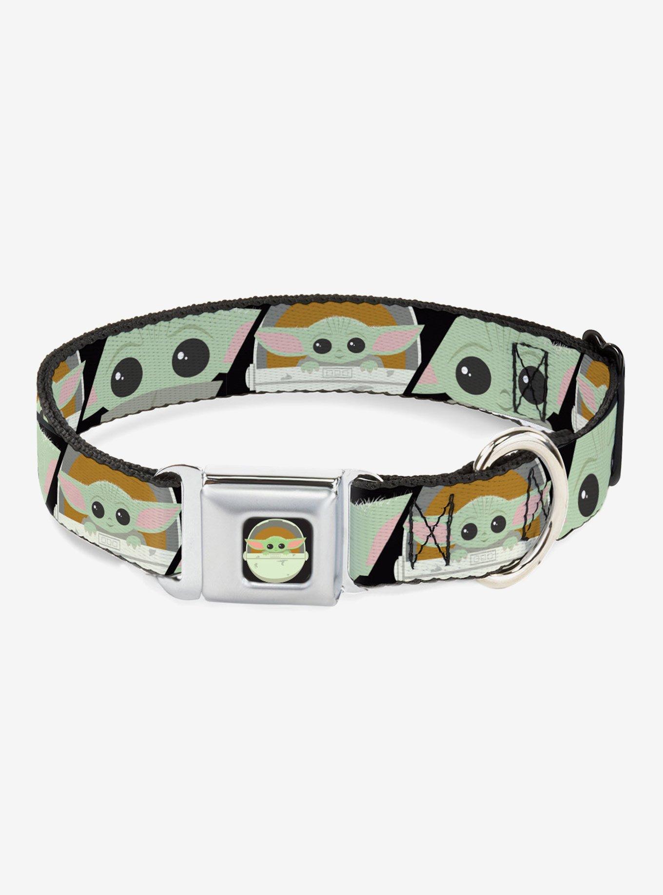 Star Wars The Mandalorian The Child Chibi Face Seatbelt Buckle Dog ...