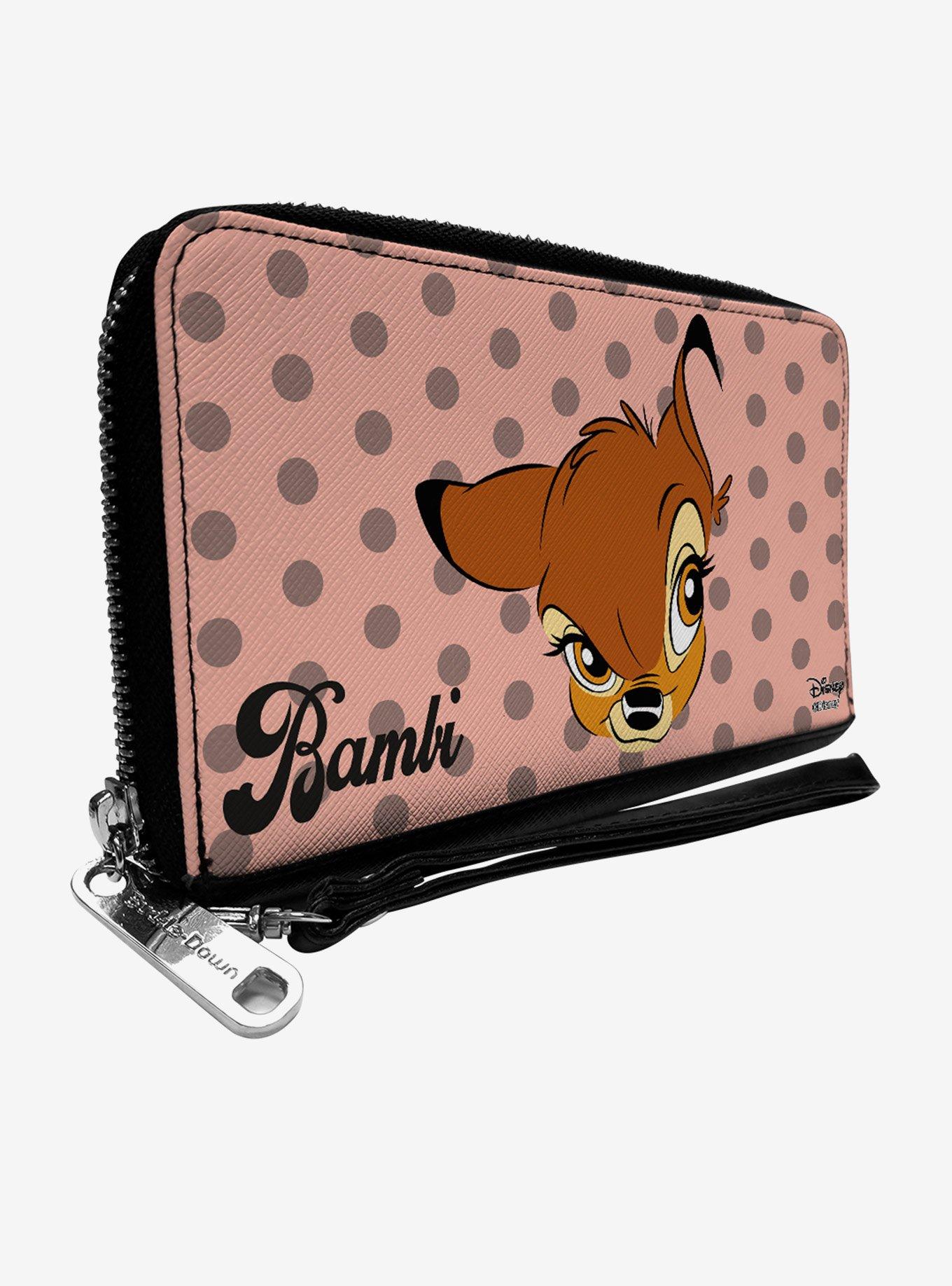 Disney Bambi Dots Zip Around Wallet, , hi-res