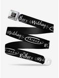 Friends I'd Rather Be Watching Friend the Television Series Seatbelt Belt, BLACK, hi-res