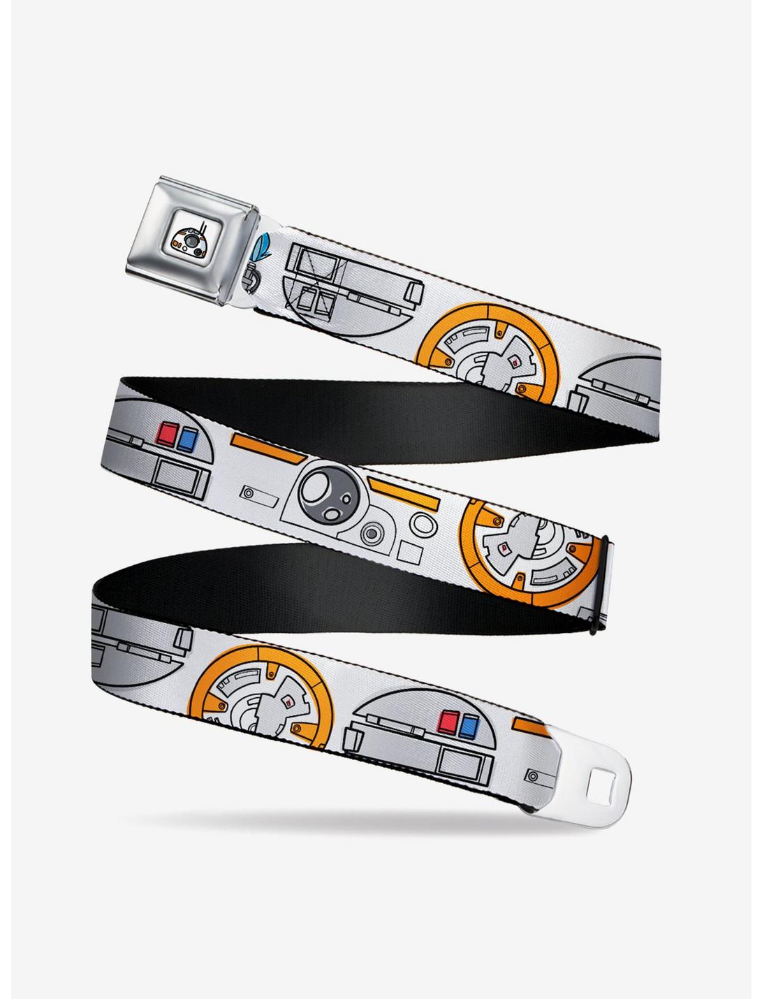 Star Wars BB-8 Bounding Parts Seatbelt Belt, BLACK, hi-res