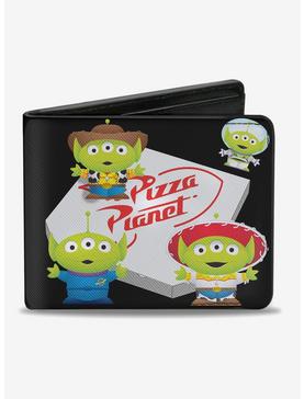 Disney Pixar Toy Story Pizza Planet Aliens Character Cosplay Bi-fold Wallet, , hi-res
