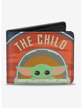 Star Wars The Mandalorian The Child Chibi Pod Pose Bi-fold Wallet, , hi-res