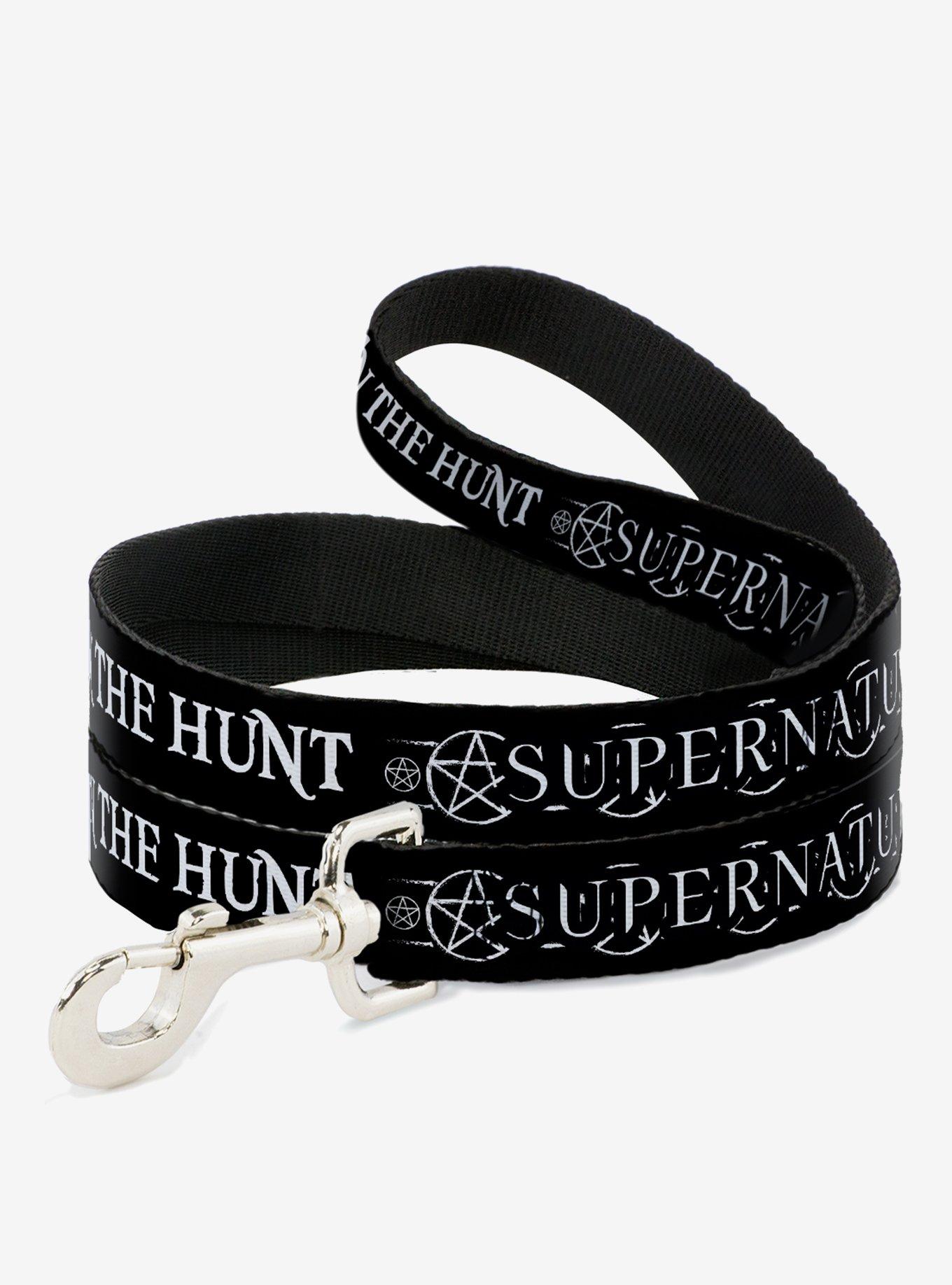 Supernatural Join The Hunt Icons Logo Pentagrams Dog Leash | BoxLunch