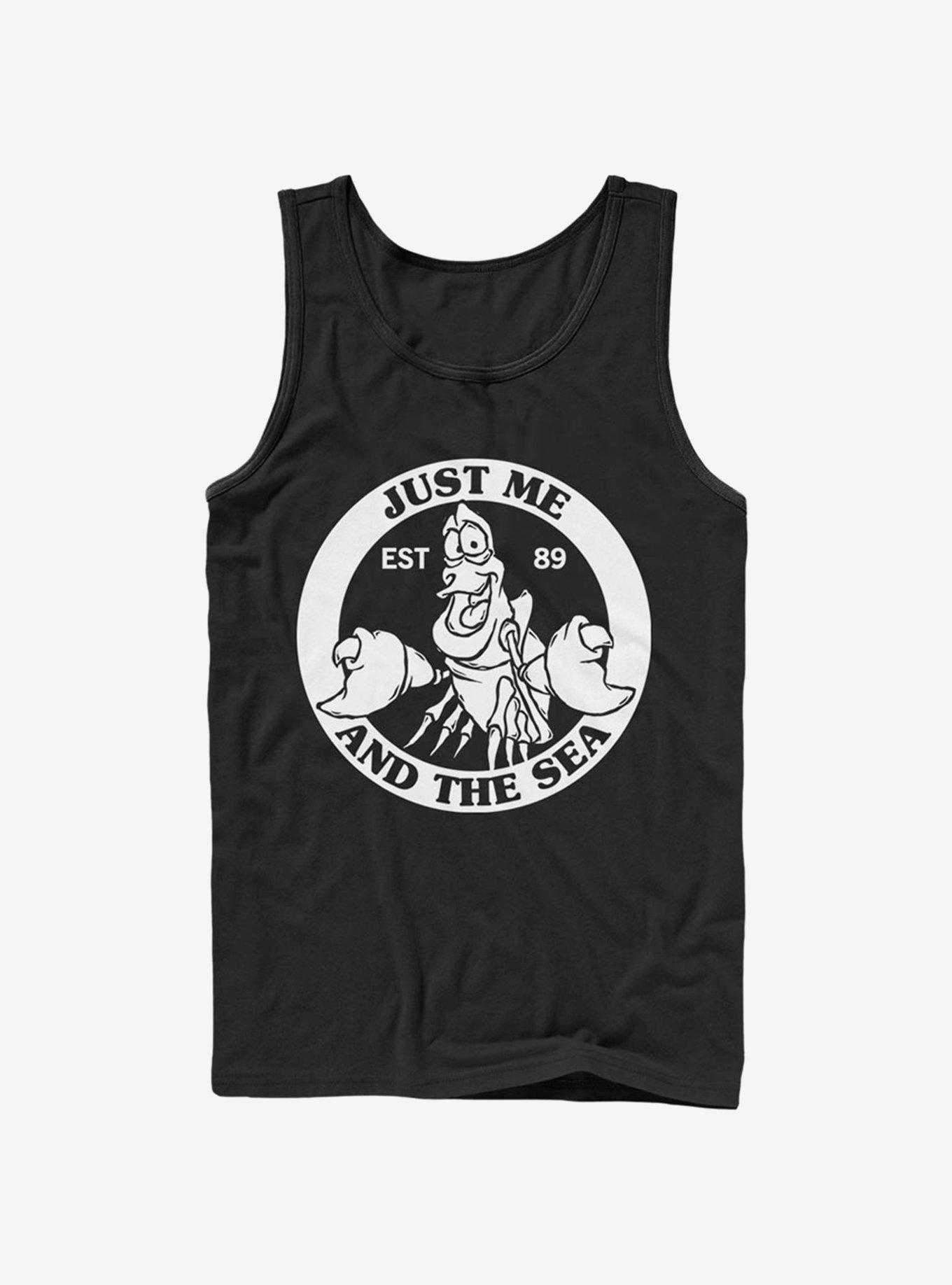 Disney The Little Mermaid Worlds A Mess Tank, BLACK, hi-res