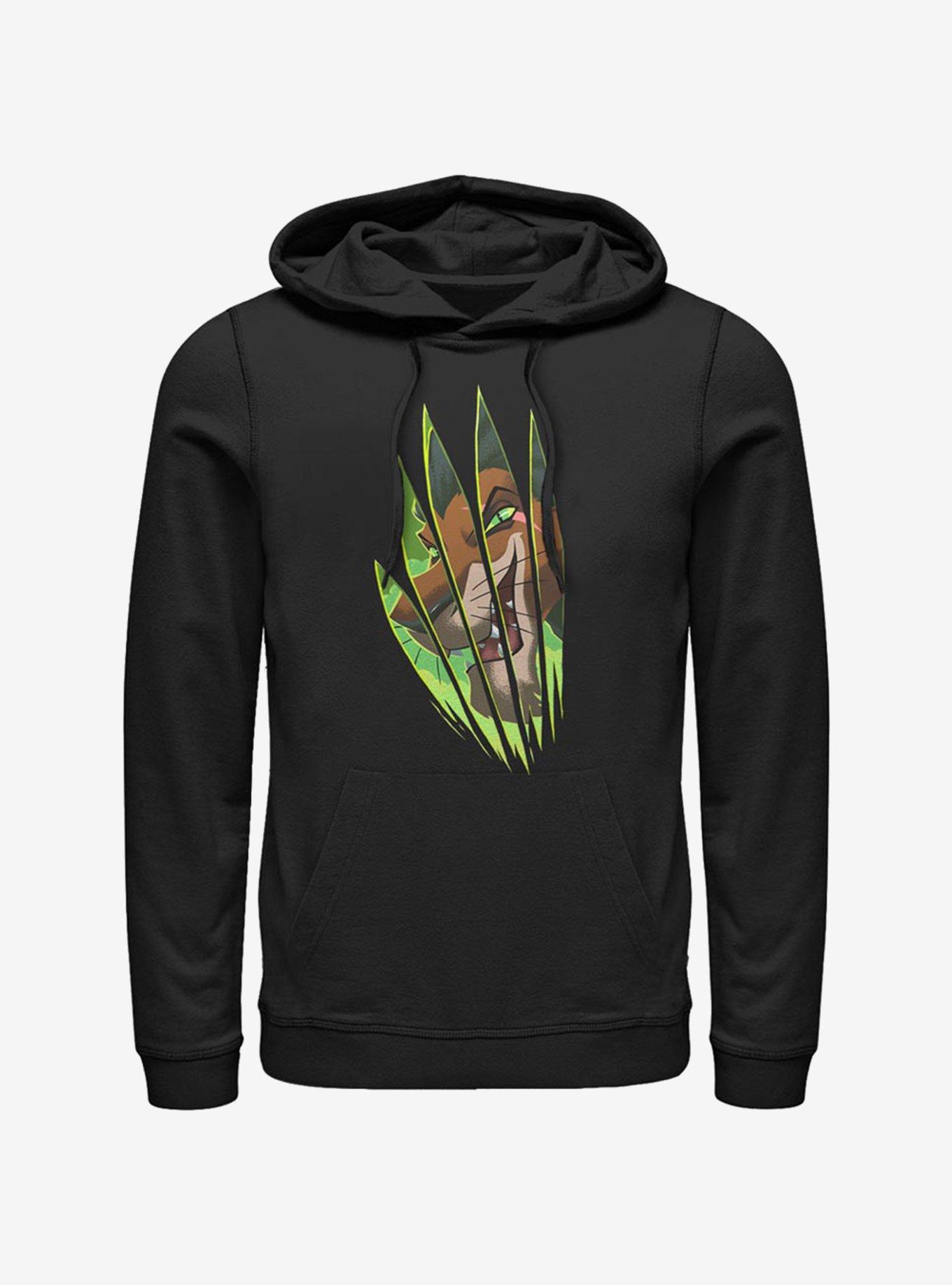 Disney Villains Scarslash Hoodie, BLACK, hi-res