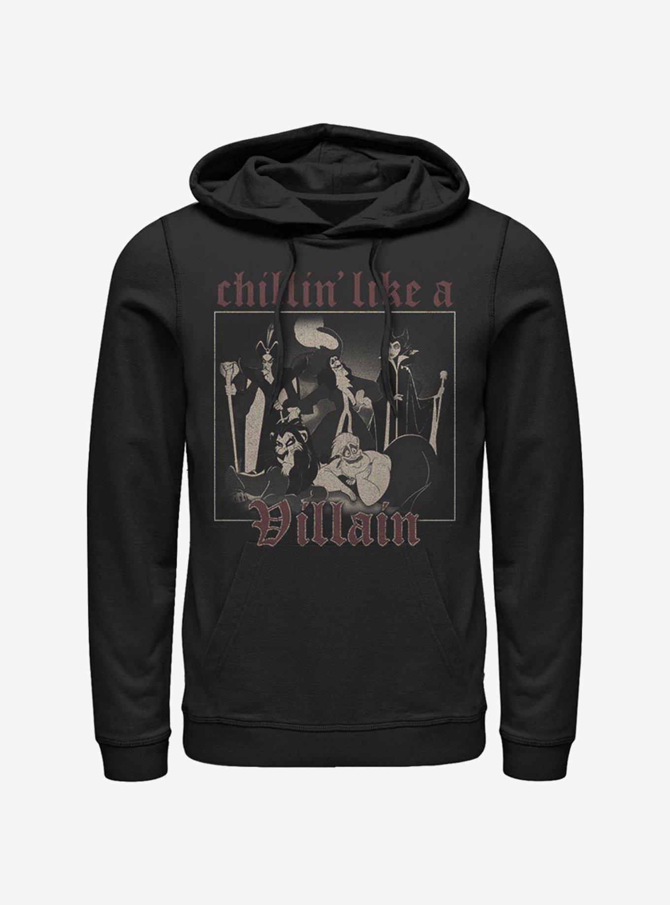 Disney Villains Villain Chill Hoodie, BLACK, hi-res