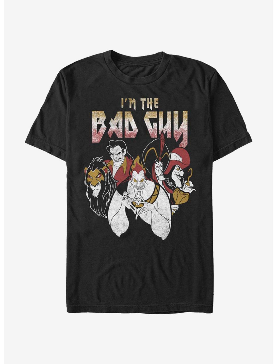 Disney Villains Bad Villian Guys T-Shirt, BLACK, hi-res