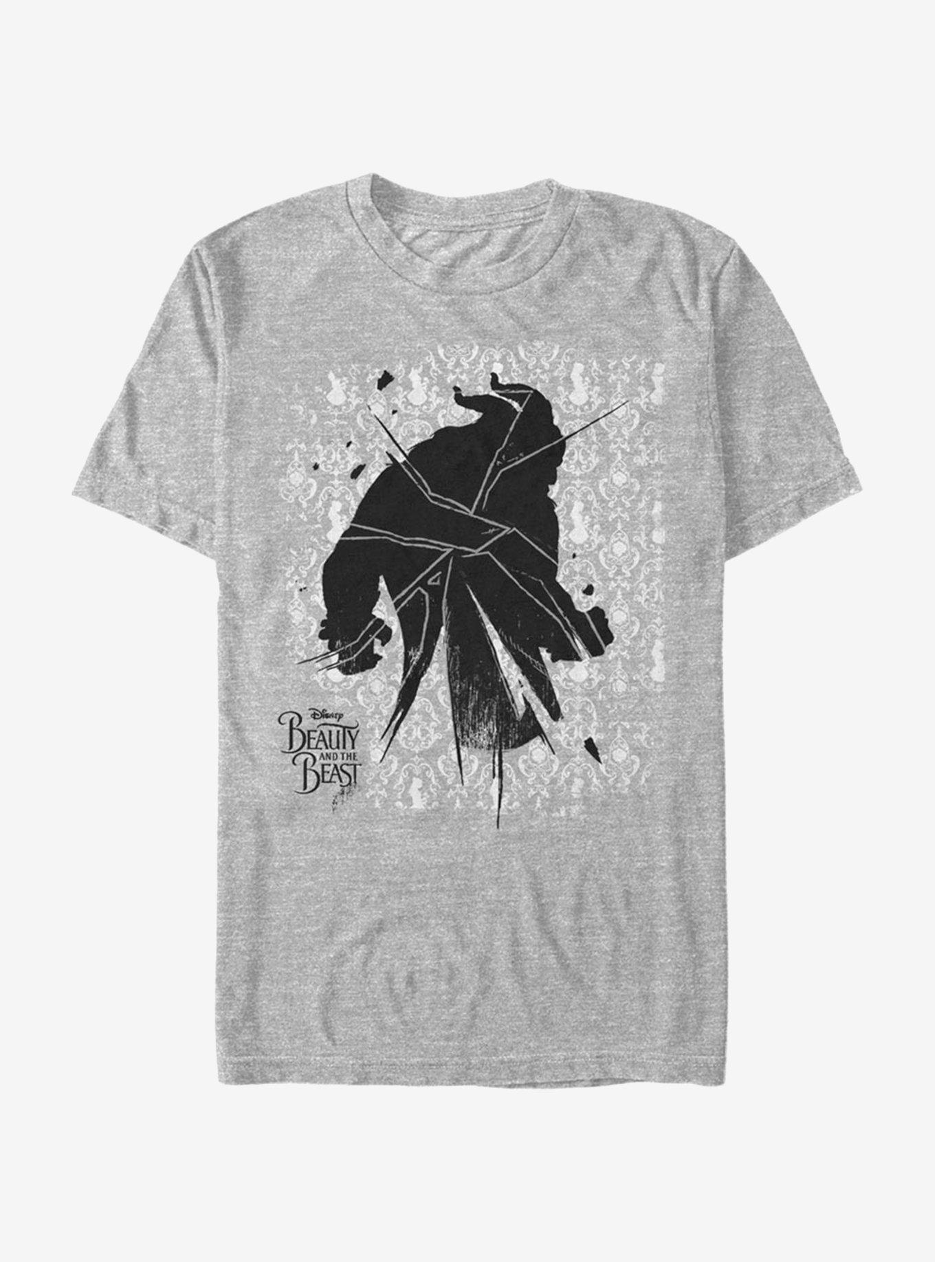 Disney Aladdin 2019 Split Beast Again T-Shirt, ATH HTR, hi-res