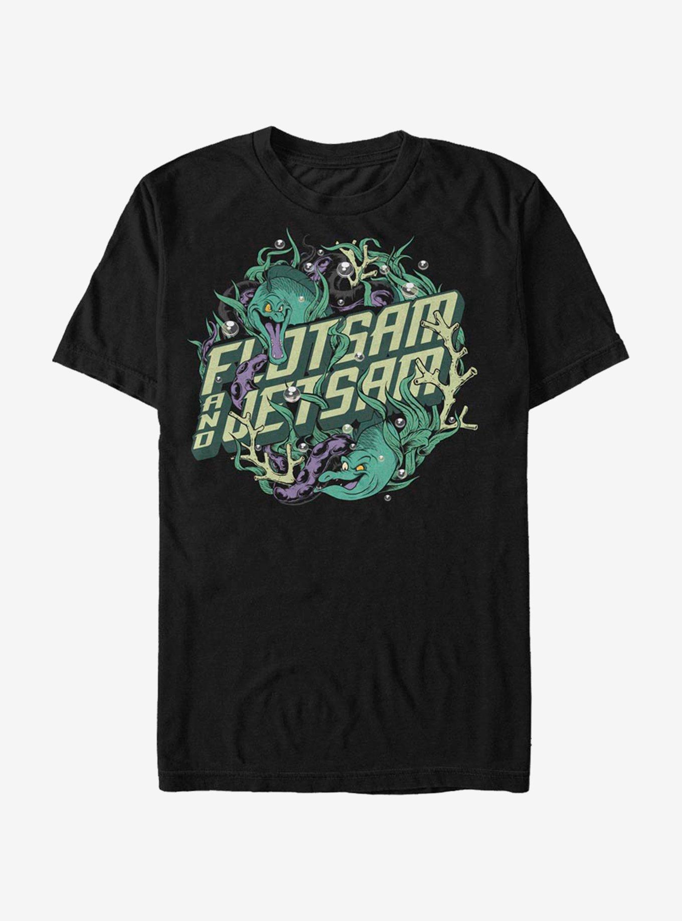 Disney Villains Flotsam And Jetsam T-Shirt, BLACK, hi-res
