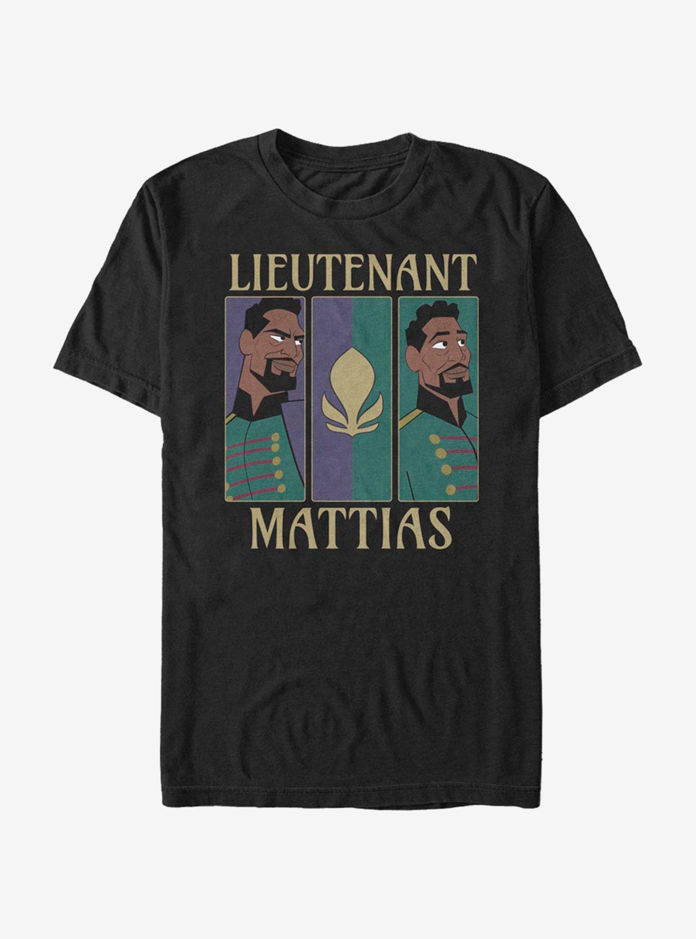 Disney Frozen 2 Lieutenant Mattias T-Shirt, BLACK, hi-res