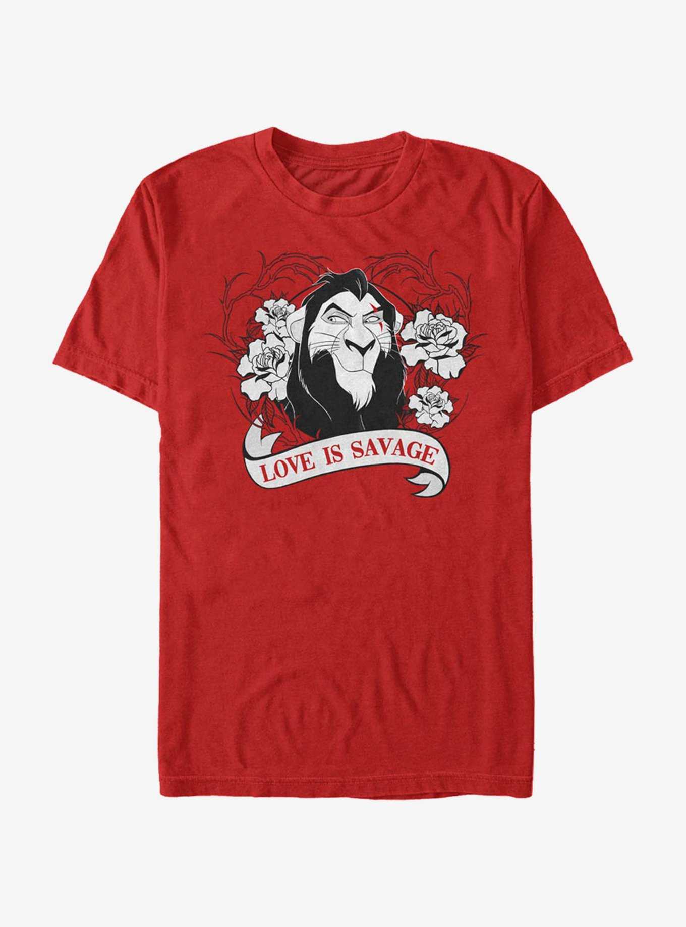 Disney Villains Love Is Savage T-Shirt, , hi-res
