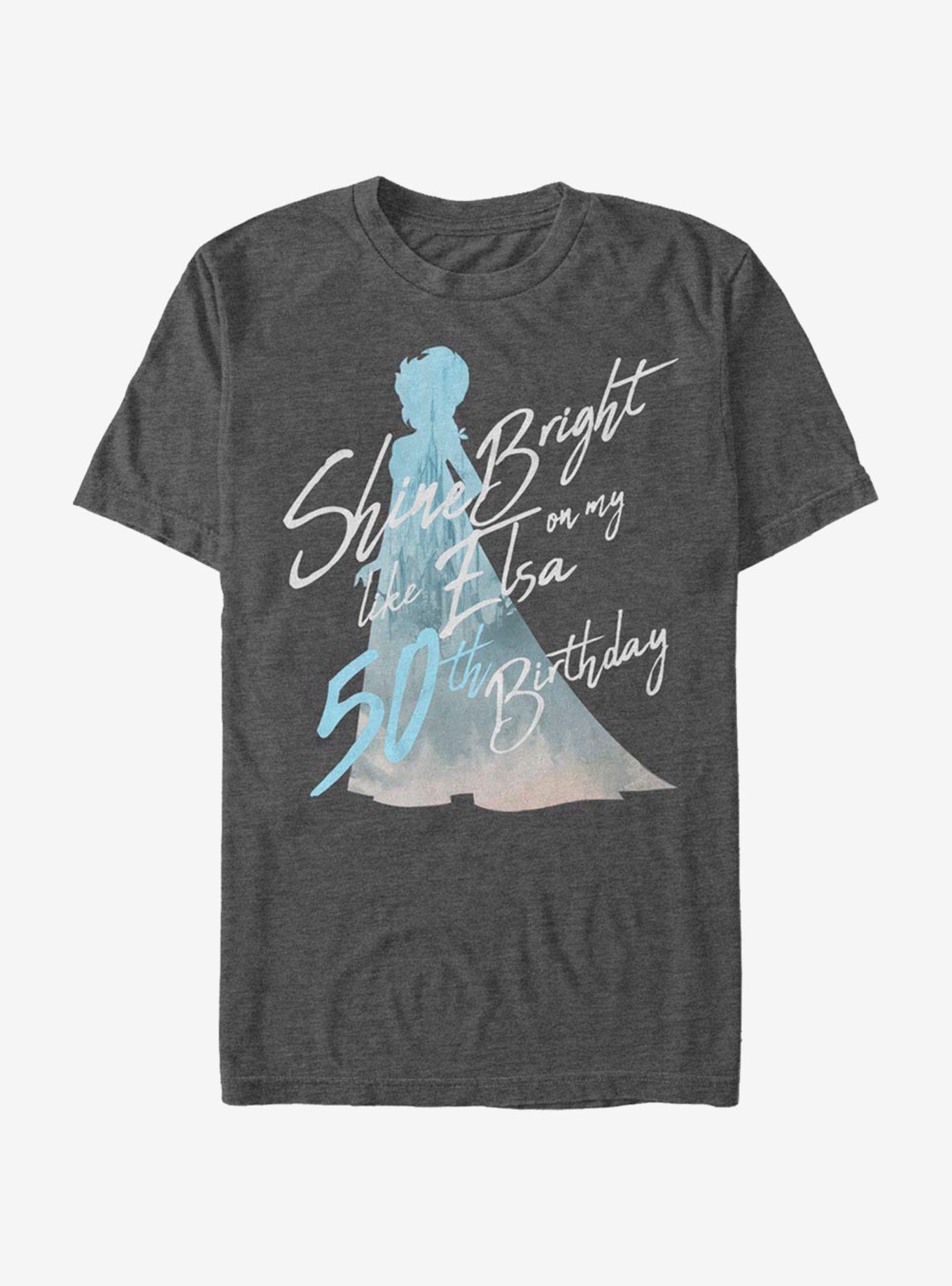 Disney Frozen Birthday Queen Fifty T-Shirt, , hi-res