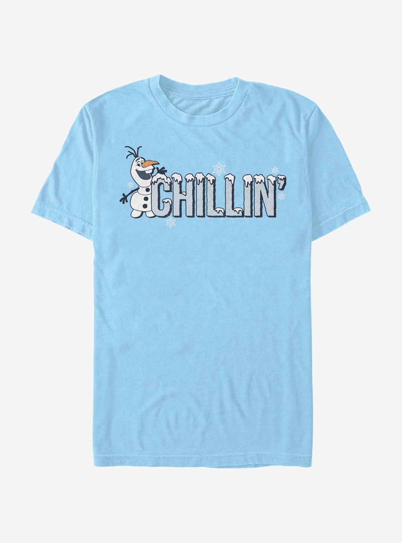 Disney Frozen Chillin T-Shirt, LT BLUE, hi-res