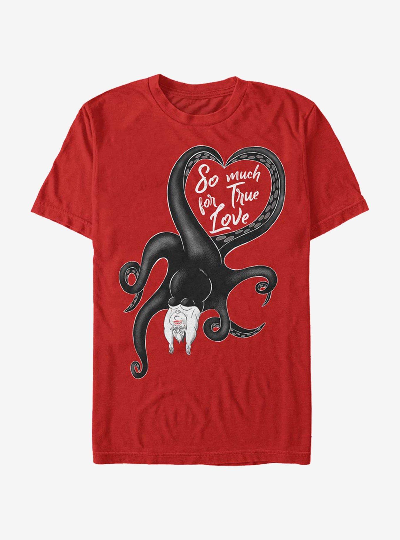 Disney Villains The Little Mermaid Ursula No True Love T-Shirt, RED, hi-res