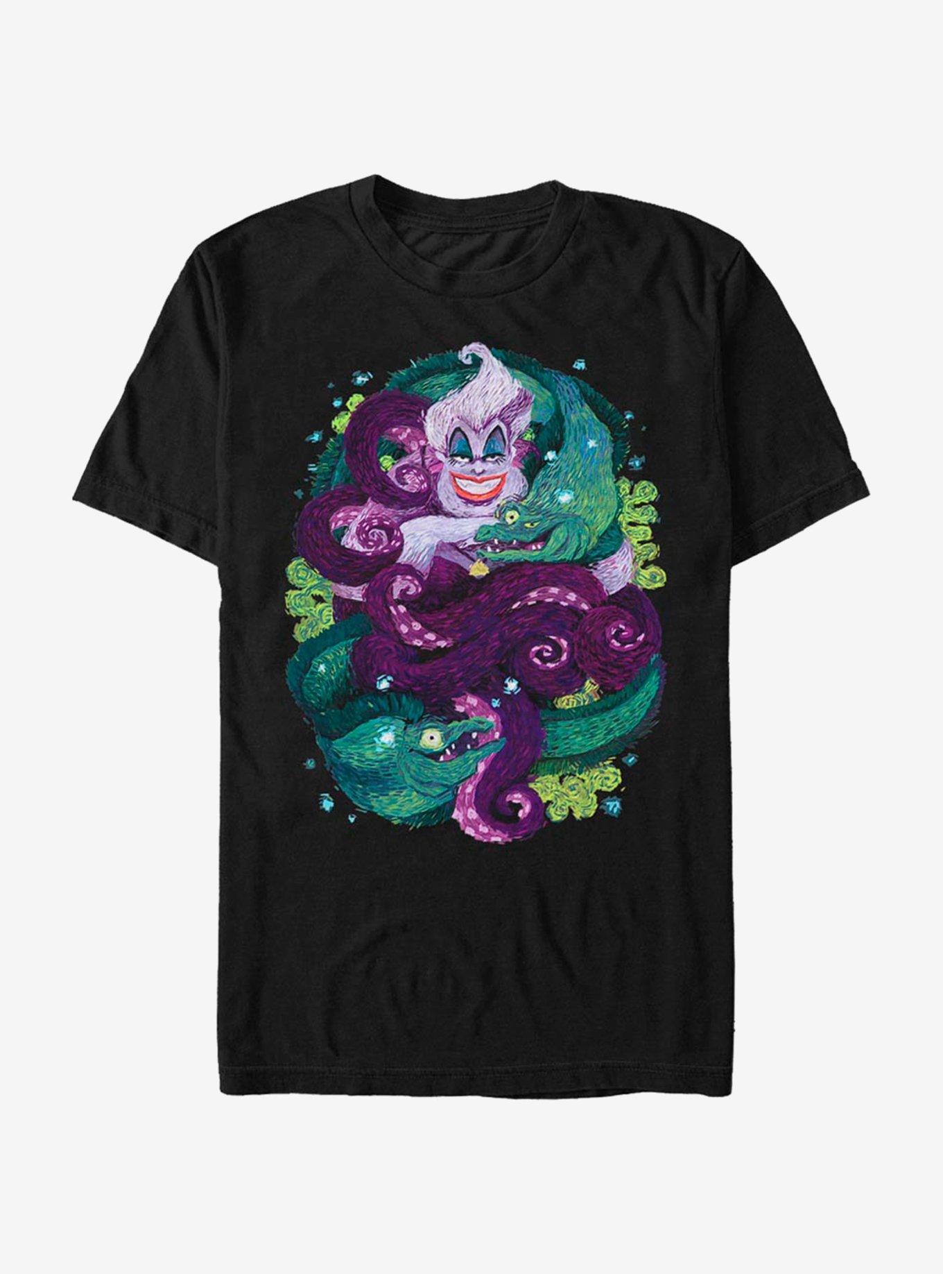 Disney Villains Starry Seas T-Shirt, BLACK, hi-res