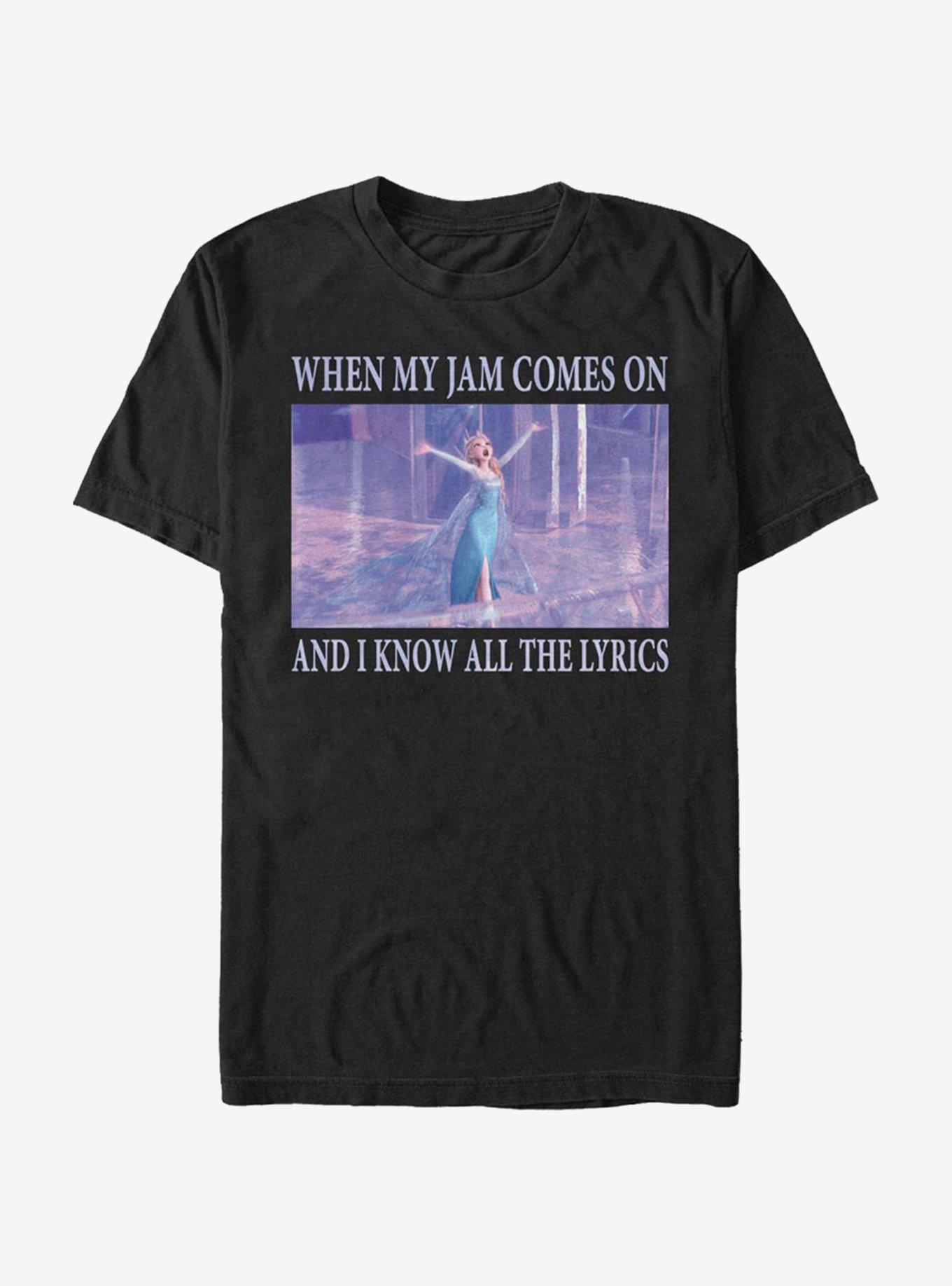 Disney Frozen Elsa Meme T-Shirt, , hi-res