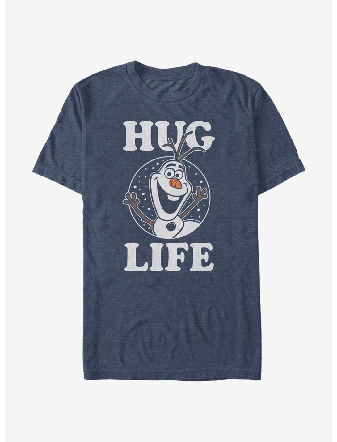 Disney Frozen Hug Life T-Shirt, NAVY HTR, hi-res