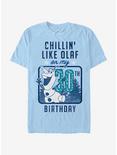 Disney Frozen Olaf Birthday 30 T-Shirt, LT BLUE, hi-res