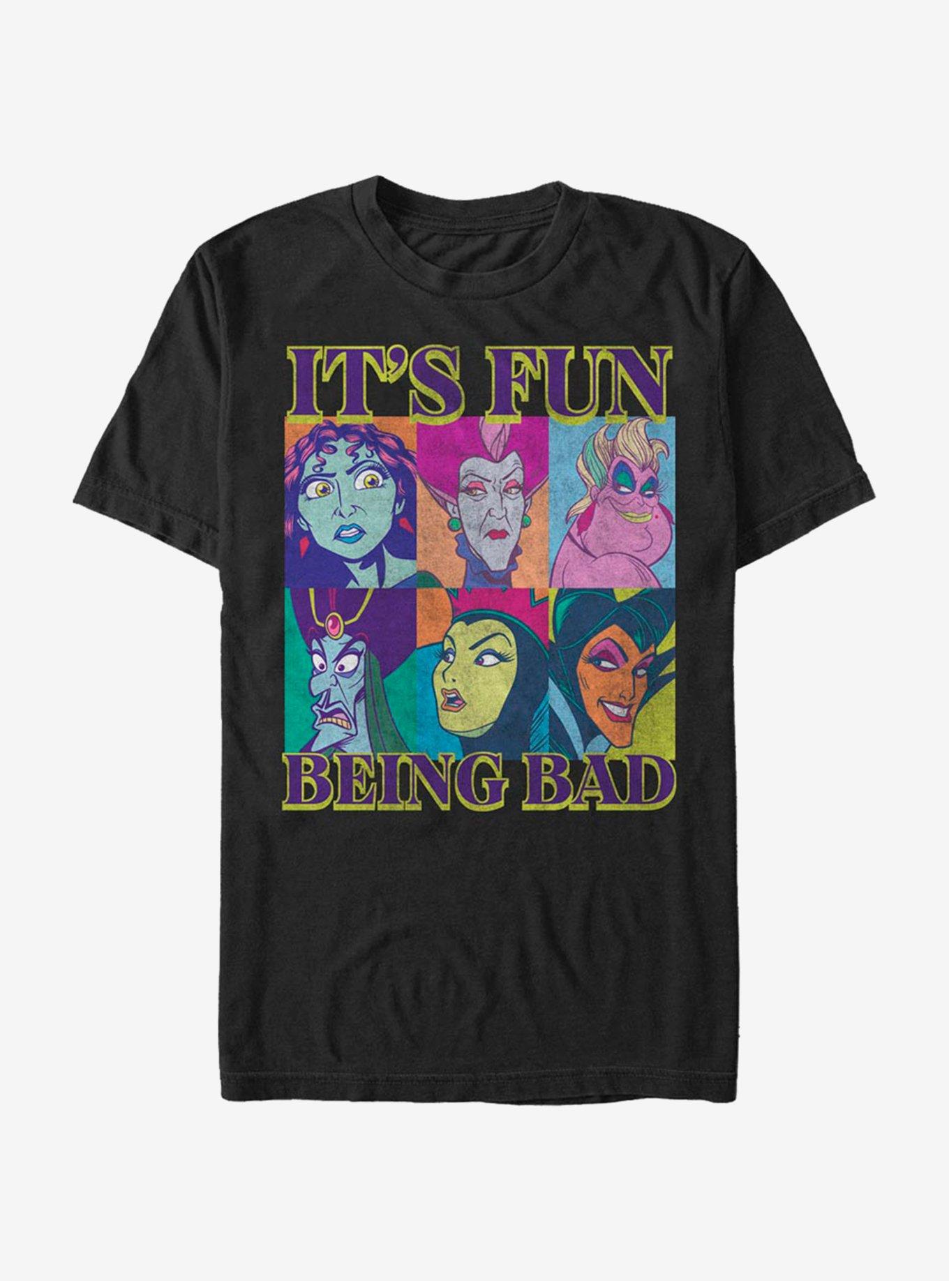 Disney Villains Villians Squared Up T-Shirt, , hi-res