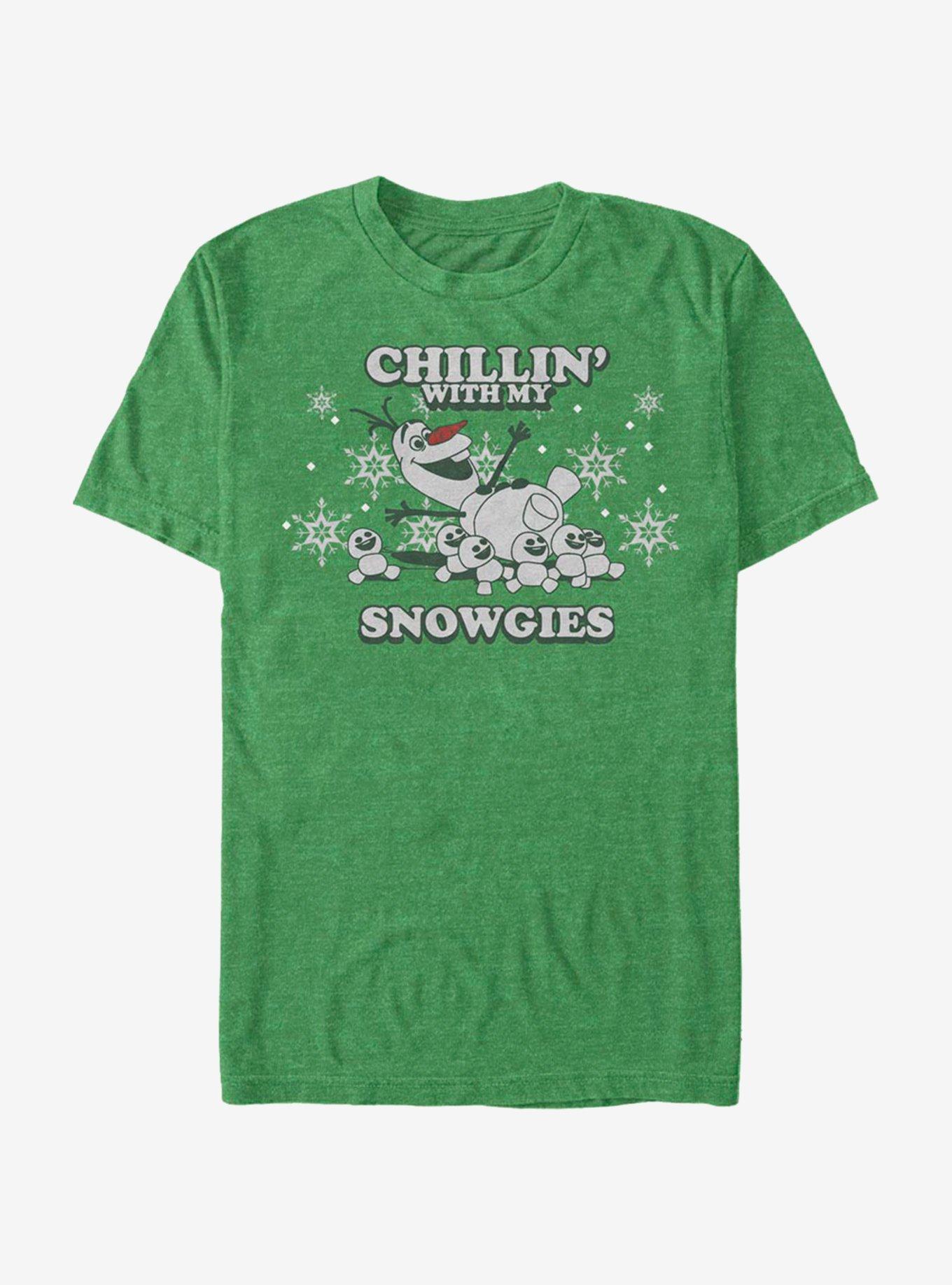 Disney Frozen Olaf Chillin Sweater T-Shirt, KEL HTR, hi-res