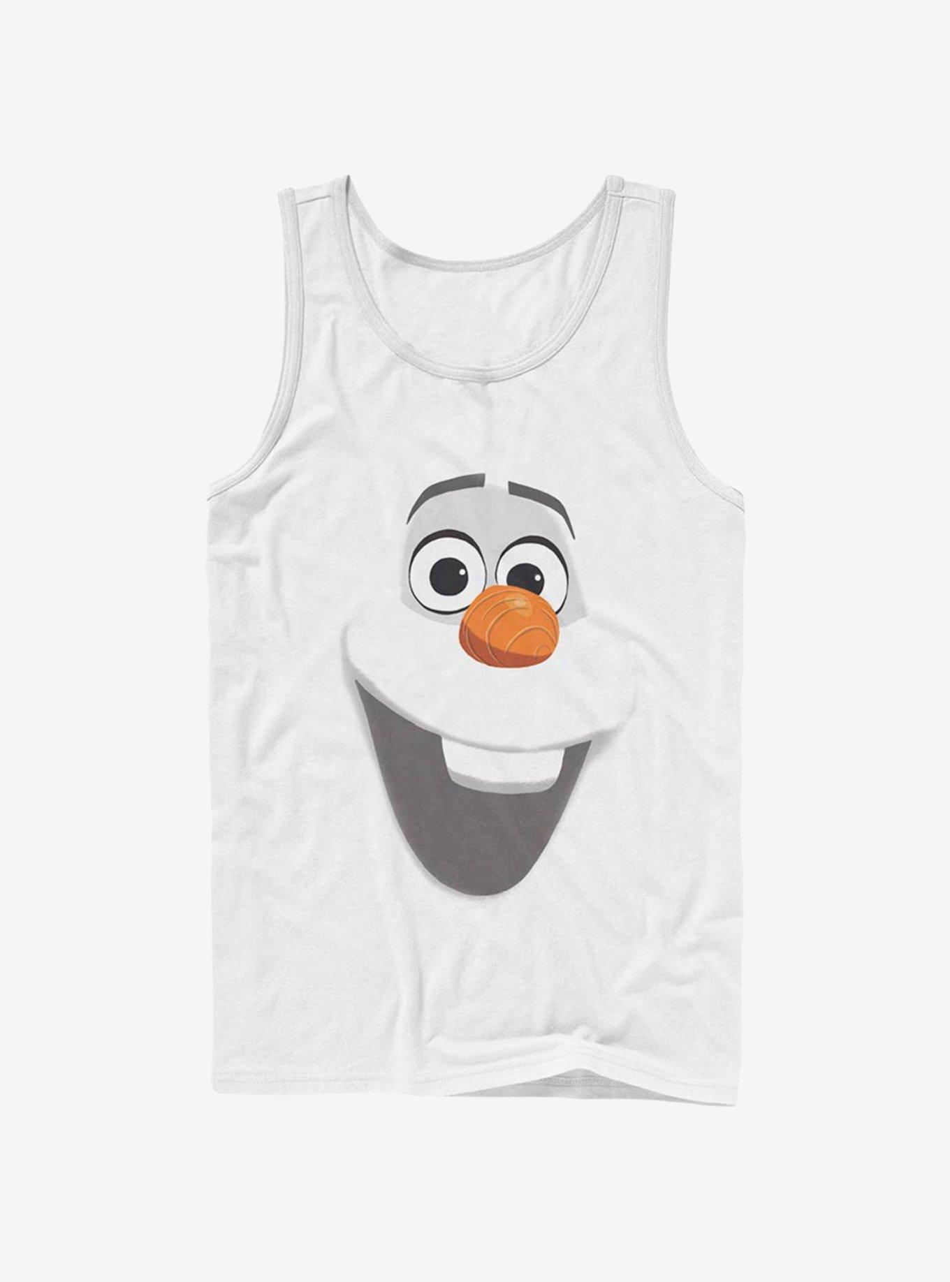 Disney Frozen Olaf Face Tank, WHITE, hi-res