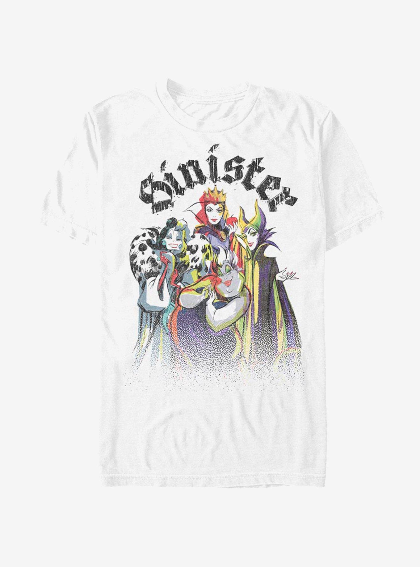 Disney Villains Villain Crew T-Shirt, WHITE, hi-res