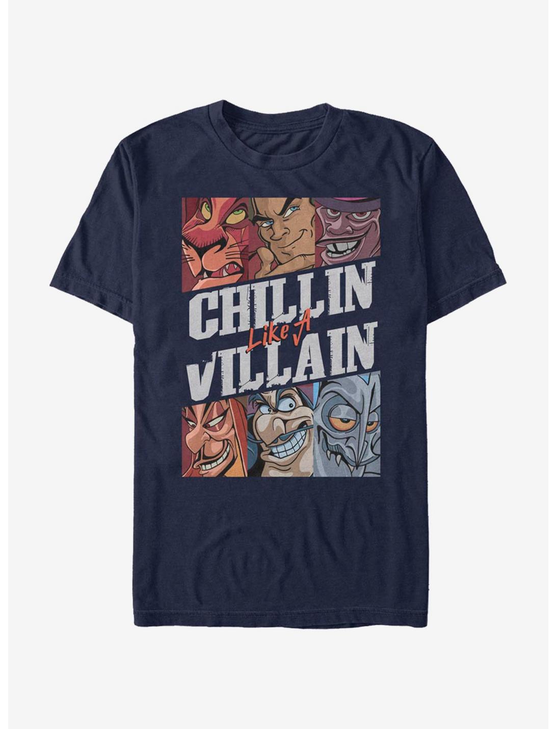 Disney Villains Villains Chills T-Shirt, NAVY, hi-res