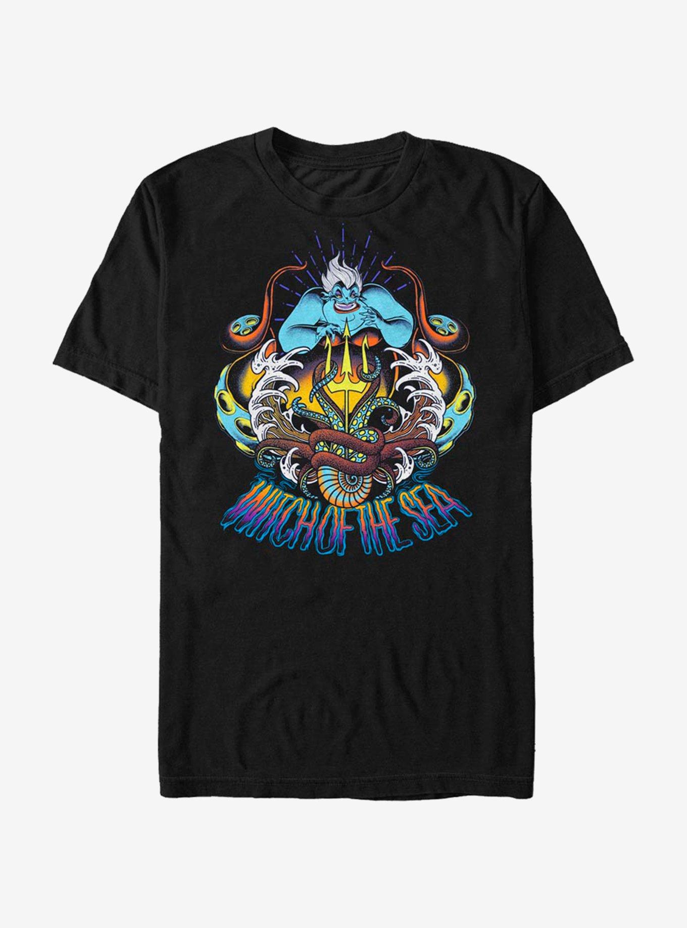 Disney Villains Witch Of The Sea T-Shirt, BLACK, hi-res